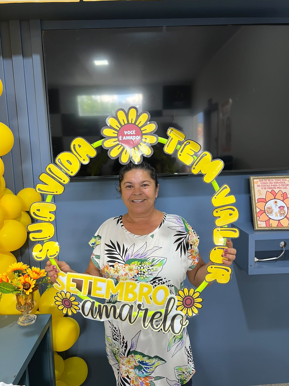 Saúde promove ação de acolhimento e cuidado em alusão ao Setembro Amarelo