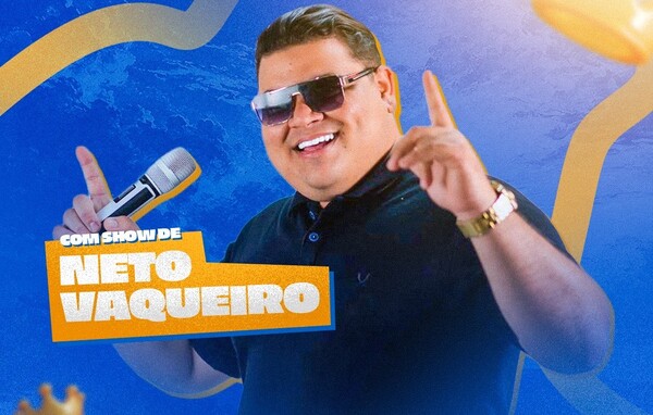 Festa de Nossa Senhora Aparecida terá show de Neto Vaqueiro no Assentamento Riachão