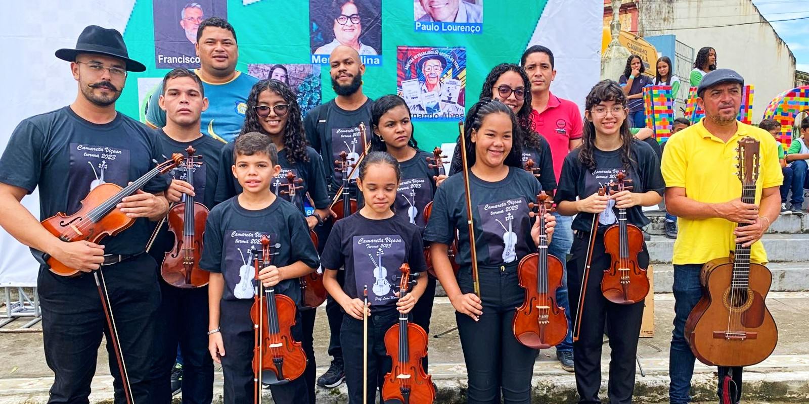 Projeto de Extensão prorroga inscrições para o Curso de Violino, em Viçosa