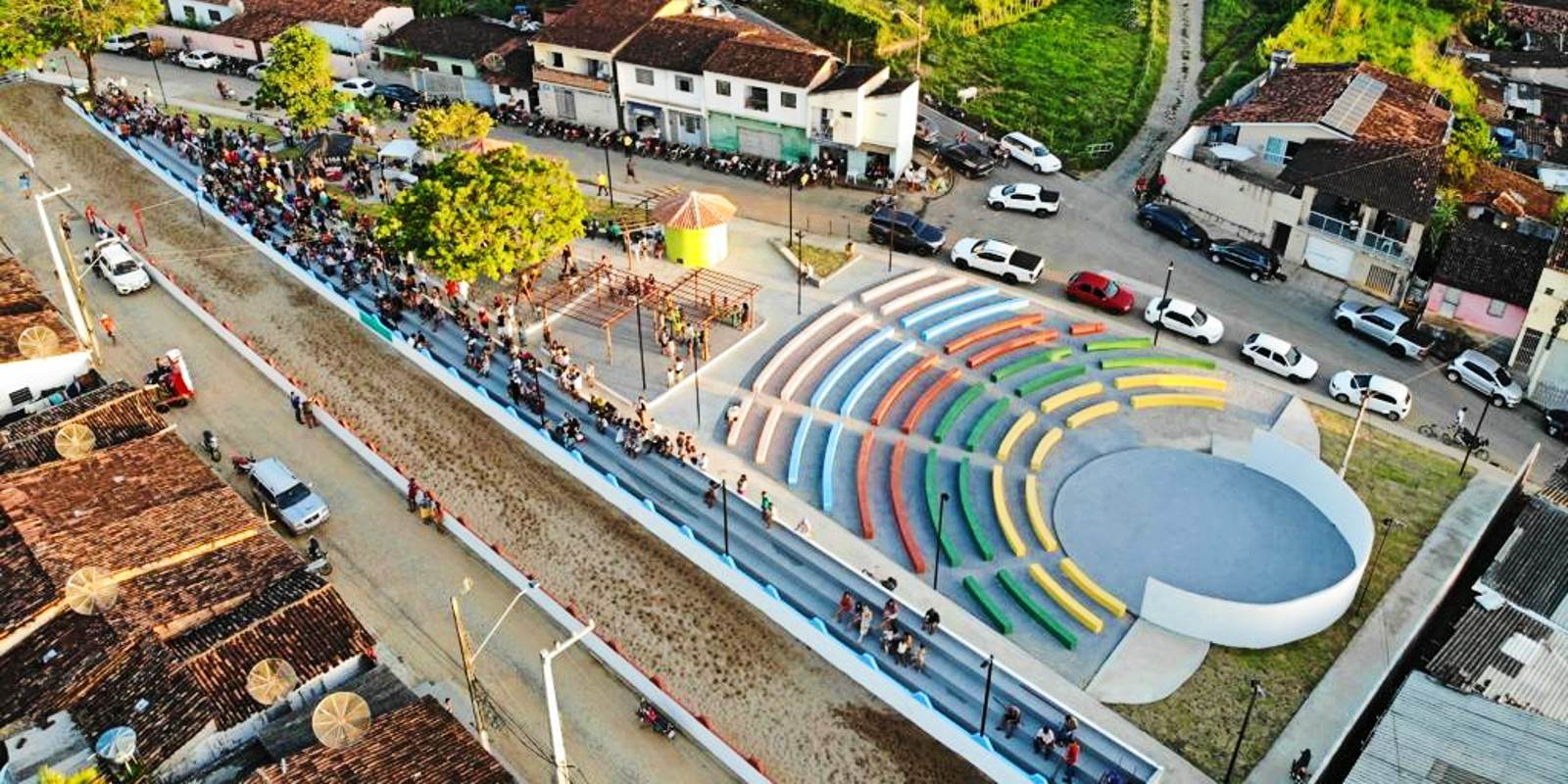 Viçosa tá ON: obras de revitalização da Praça da Cavalhada são inauguradas